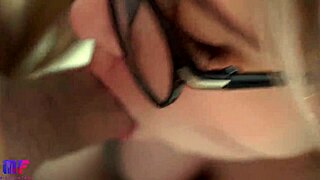 POV big tits teen gives blowjob