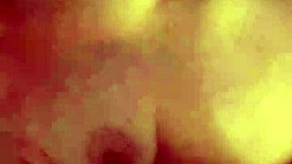 danielle roy enjoys her toys as cody roy relaxes nearby