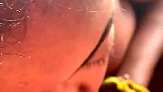 Lesbian Licks Pussy in Car During USA Holiday