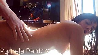i fucked pamela pantera and cummed all over her sexy body