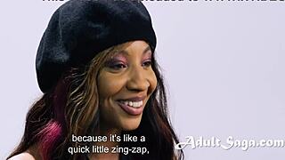 Ebony Pornstar Shows Off Her Skills in Solo Performance, September Reign