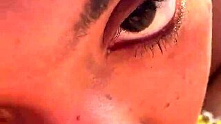 Lesbian Licks Pussy in Car During USA Holiday