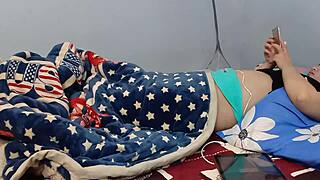 Bi 14 weeks of dildo deepthroat fun.