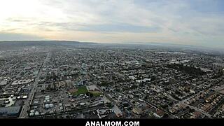 Surprise anal threesome with a milf teen 18+?