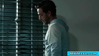 hey, milf gets wild with stepdaughter's bfs and squirts!