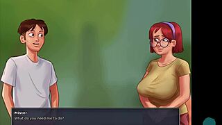 Hot asian teacher demands to see student's big cock