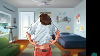 Hot asian teacher demands to see student's big cock