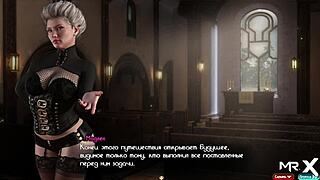 Treasureofnadia: Milf with Big Ass Prepares Her Pussy for Intense Sex. Episode 3 Scene 127 in Anime Hentai Style.