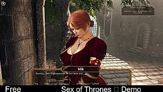 Sex of Thrones Demo with Mature Nude Game