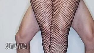 Morena Safada Stroking Big Cock To Orgasm