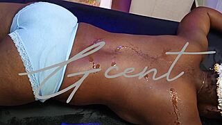 Massage turns into fingering and masturbation orgasm