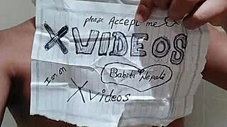 Mature woman masturbates passionately