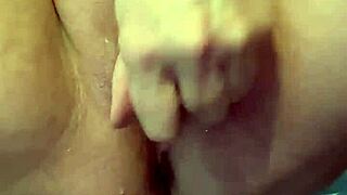 Girl Makes Her Pussy Squirt Intensely