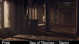 Sex of Thrones Demo with Mature Nude Game