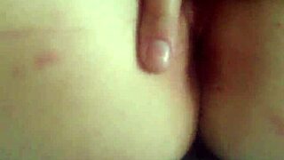 Panties stuffed in wet pussy