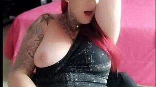 my boyfriend wasn't home, so i pleasured myself alone