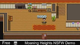 Moaning Heights NSFW Demo Gameplay.