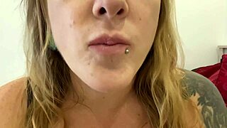 swallow gummy bears vore fetish with milf tongue