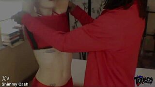 sexy dramatic cheerleader shut up with big black cock temptations