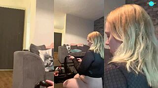 Horny wife likes amoral appliance