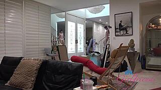 LILY ADAMS TAKES A PISS SUCKS COCK AND THEN GETS FUCKED DOGGYSTYLE POV PIGTAILS AND MORE