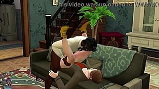 Gay threesome anal pounding