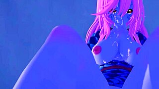 Indian demon futa with huge tits and ass in horny hentai!