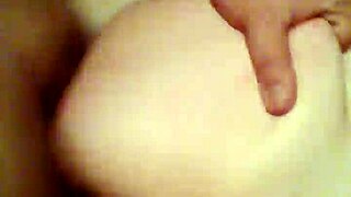 Skinny homemade slut screams in hardcore doggystyle with monster cock bending over