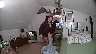 Redheaded PAWG Dawnskye Shines in Lingerie IR Roleplay Fantasy