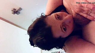 Jjkittie Sucks Cock Deeply Before Swallowing Cumshot