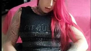 my boyfriend wasn't home, so i pleasured myself alone