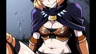 overlord girls hentai compilation featuring big tits and ass scenes