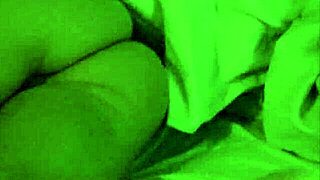 My stepdaughter in see-through clothes fucks in her free room