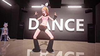 3D Anime Group Engages In Intense Sex