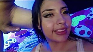 Colombian Babe's Big Tits And Ass Explode In Intense Cumshot!