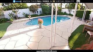 Lacy Lennon deepthroats a dick and gets unleashed on in a blowjob and fuck POV video