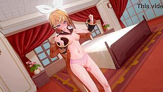 3D Anime Group Engages In Intense Sex