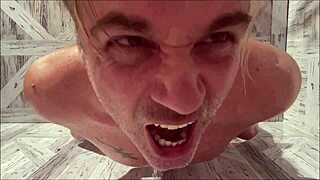 gay bottom pig takes daddy's anal toys intensely