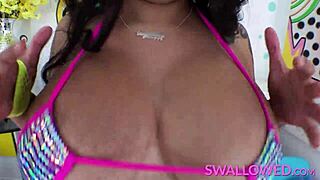 Badkittyyy Delivers Explosive Blowjob