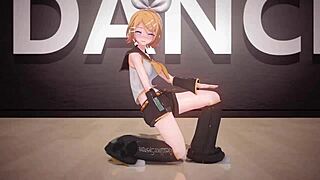 3D Anime Group Engages In Intense Sex