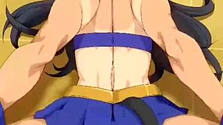 Cheerleader loses bet in hentai