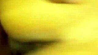 Young stupid black girl gives her mouth on big black cock and gets this sperm inside