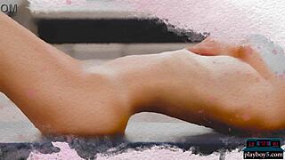 Petite Latina teen Toni Maria undresses in solo striptease.