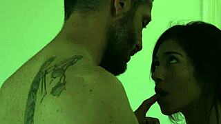 In this hot clip, horny housewife Brooklyn Gray makes her husband cum by blowjob