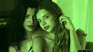 Ukrainian Model Babes KAY JAY and OKSANA OKSI in LESBIAN Softcore