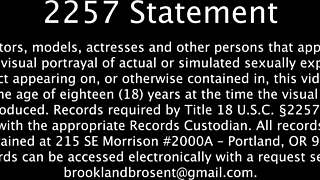 teen serena bathes in the shower