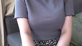 Sixty nine sex video of new Japanese slut