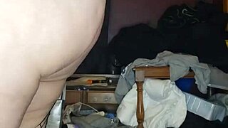 Thick milf teases with dildo on mirror, ready for sex?