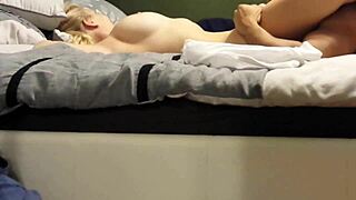 After conquering her, I fucked this prosperous Italian milf with natural tits orally.