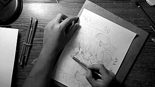 Asian Teen 18+ Gets Roughly Smashed In Pov Missionary Hentai Speedraw In A Garage